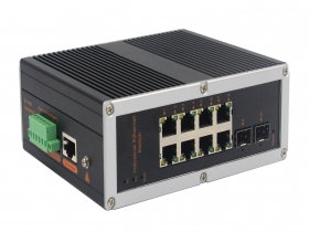 網管工業級 千兆2光8電-SFP 網管工業級 千兆2光8電-SFP