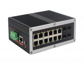 網管工業級 千兆4光12電-SFP 網管工業級 千兆4光12電-SFP