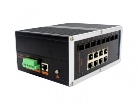 網管工業級 千兆8光8電-SFP 網管工業級 千兆8光8電-SFP