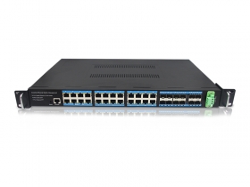 網管工業級 千兆24電12光(4獨立光)-SFP 網管工業級 千兆24電12光(4獨立光)-SFP
