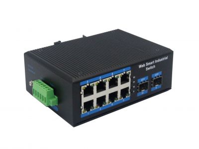 Web SMart管理型千兆2光8電 Web SMart管理型千兆2光8電