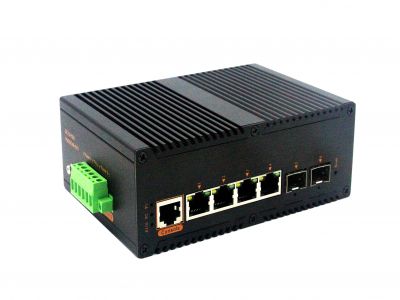 工業(yè)級(NT品牌)管理型千兆 2光4電工業(yè)級交換機(jī) 工業(yè)級(NT品牌)管理型千兆 2光4電工業(yè)級交換機(jī)