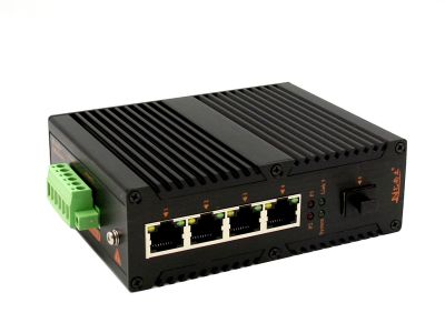 工業級POE(NT品牌)百兆非網管1光4電交換機 工業級POE(NT品牌)百兆非網管1光4電交換機