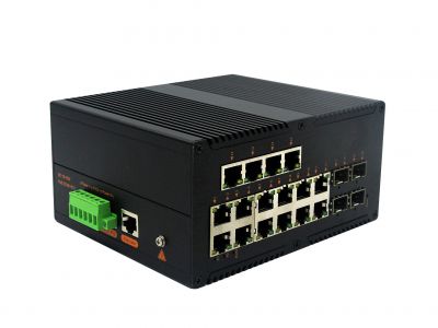 工業(yè)級(NT品牌)管理型千兆4光16電工業(yè)級交換機(jī) 工業(yè)級(NT品牌)管理型千兆4光16電工業(yè)級交換機(jī)