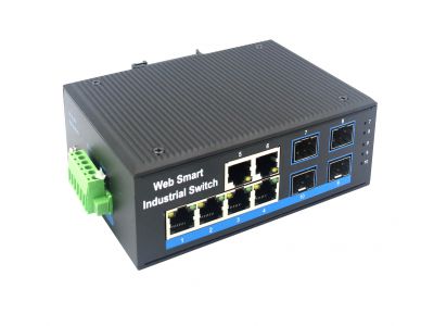 千兆4光6電工業(yè)級以太網(wǎng)交換機 千兆4光6電工業(yè)級以太網(wǎng)交換機