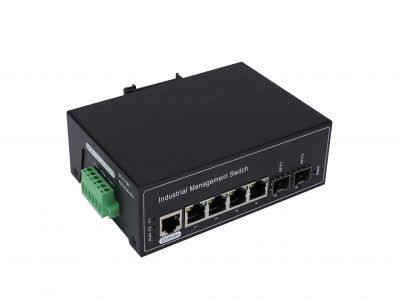 鋼合金工業級M系列管理型千兆2光4電SFP 鋼合金工業級M系列管理型千兆2光4電SFP