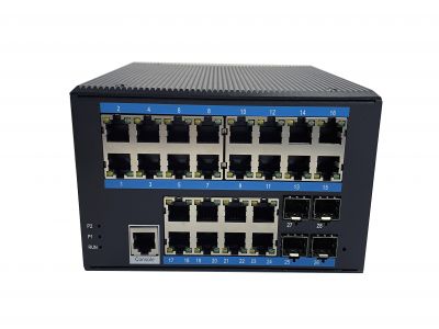 導軌式M系列管理型千兆4光24電SFP 導軌式M系列管理型千兆4光24電SFP