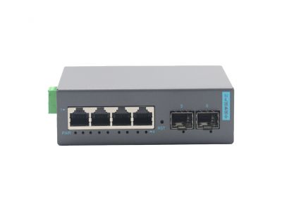 鋼合金千兆2光4電web管理型 鋼合金千兆2光4電web管理型