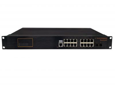 機架式M系列管理型POE千兆2光16電SFP 機架式M系列管理型POE千兆2光16電SFP