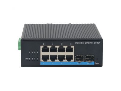 WEB管理型千兆2光8電SFP WEB管理型千兆2光8電SFP